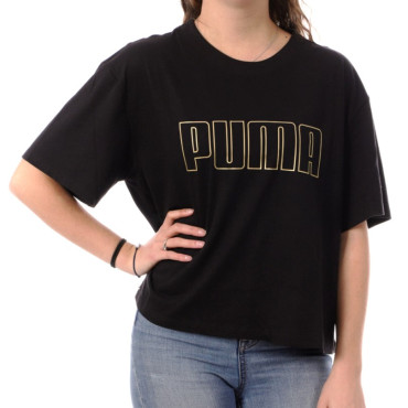 Puma Cropped Shortsleeve Tee