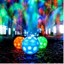 Хипер подскачаща светеща гумена топка Waboba Moonshine Ball