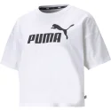 Puma ESS Cropped Logo Tee W