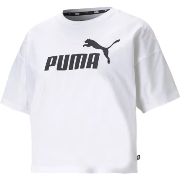 Puma ESS Cropped Logo Tee W Puma ESS Cropped Logo Tee W