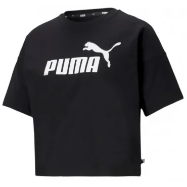 Puma ESS Cropped Logo Tee W Puma ESS Cropped Logo Tee W