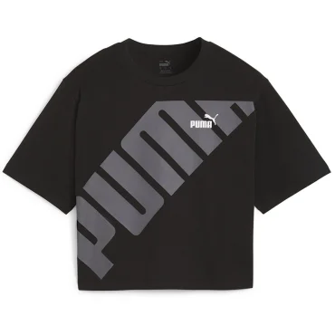 Puma Power Cropped Tee W Puma Power Cropped Tee W