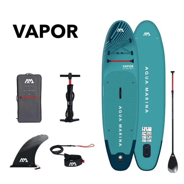 Надуваем падълборд Aqua Marina Vapor All-Around iSUP 3.15m