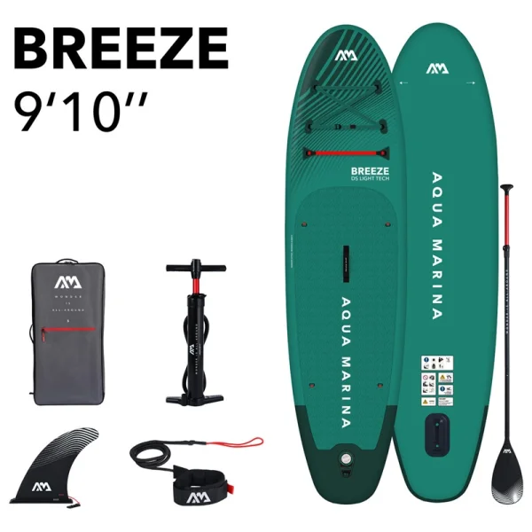 Надуваем падълборд Aqua Marina Breeze All-Around iSUP 3m