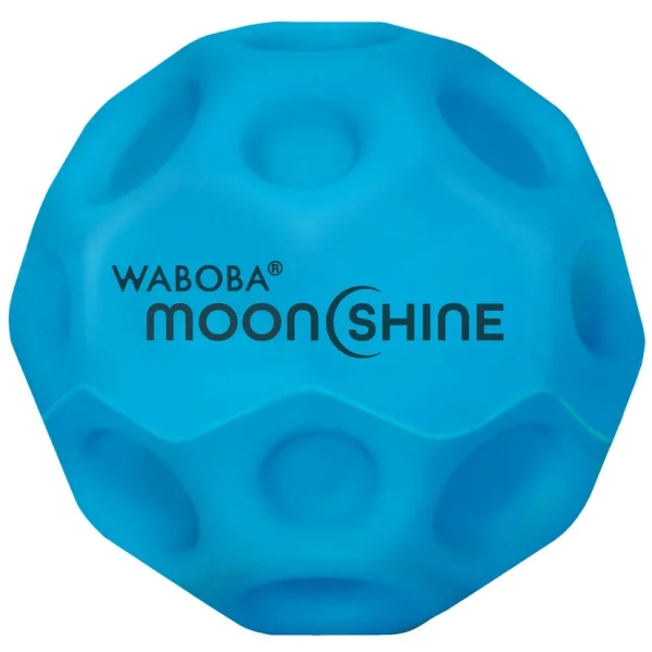 Светеща хипер подскачаща гумена топка Waboba Moonshine Ball