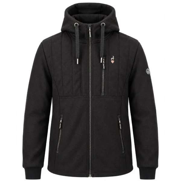 Aulp Conor Hibride Jacket Black