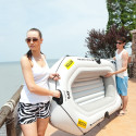Надуваема лодка с мотор Aqua Marina Motion Sports PVC Boat with Electric Motor T-18  